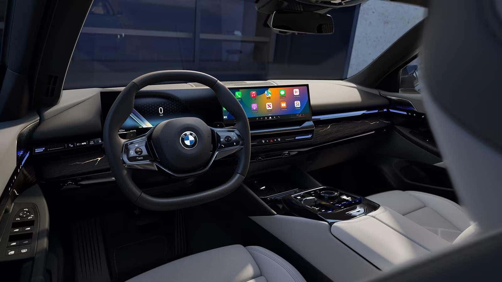 bmw 5 series interior - Hình 2