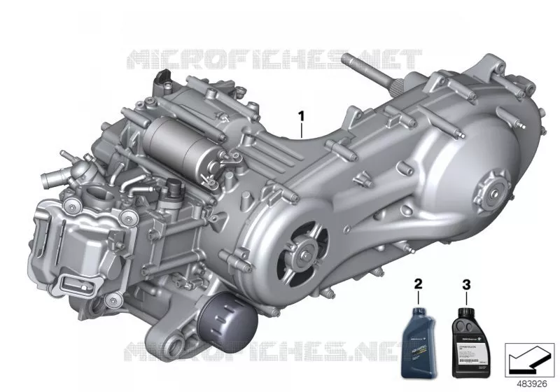 bmw c400 engine - Hình 1