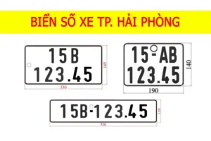 biển số xe 15 ở đâu