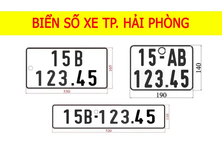 biển số xe 15 ở đâu