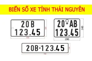 biển số xe 20 ở đâu