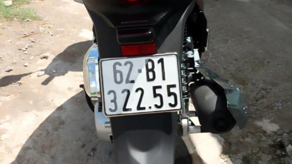 biển số xe 62 ở đâu