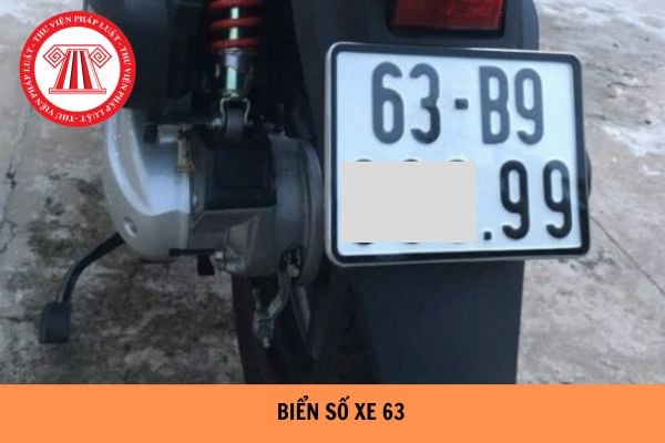 biển số xe 63 ở đâu