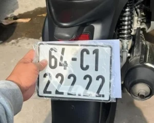 biển số xe 64 ở đâu