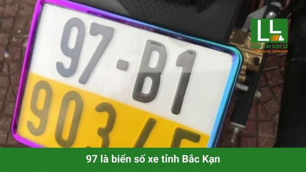 biển số xe 97 ở đâu