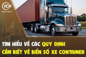 biển số xe container
