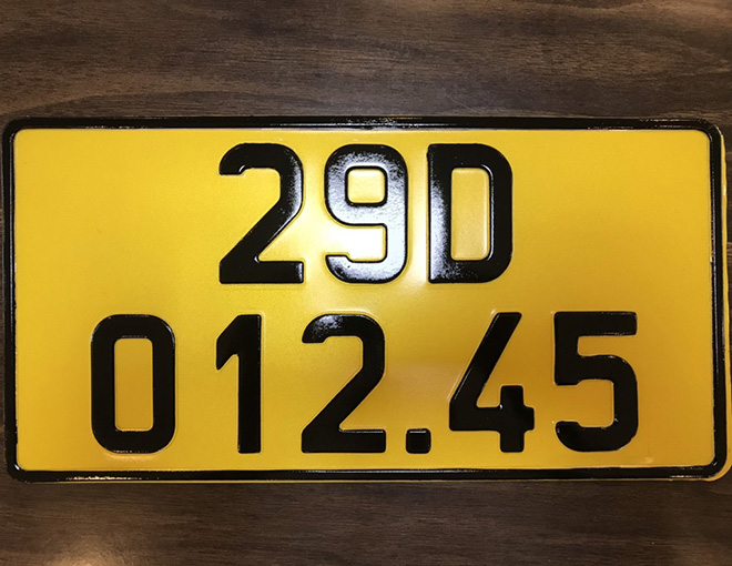 biển số xe taxi