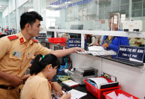 cấp lại biển số xe