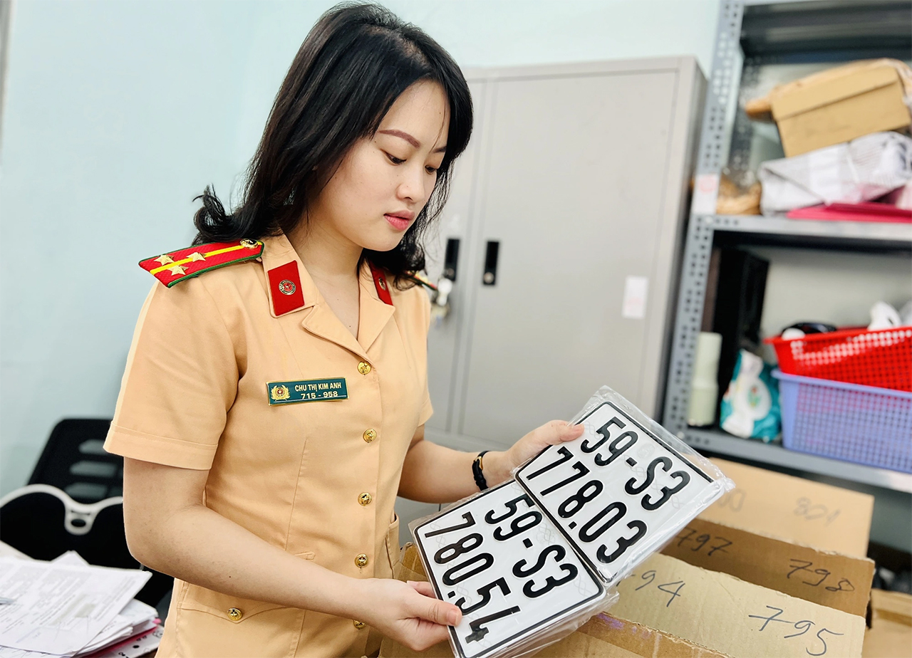đăng ký biển số xe