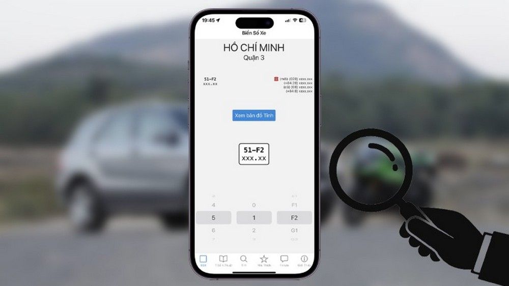 tra cứu biển số xe online