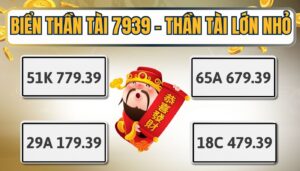 ý nghĩa biển số thần tài